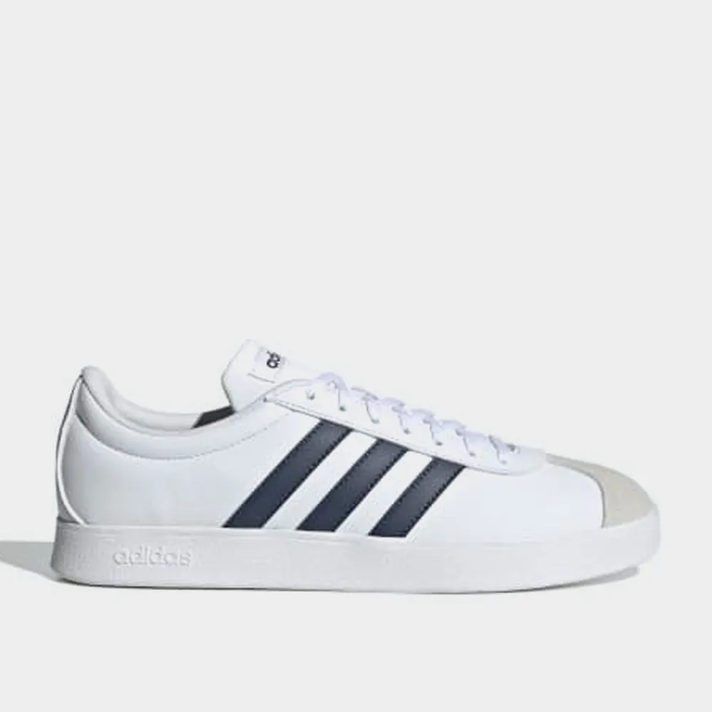 Adidas Mens Vl Court Base Sneaker White/blue _ 183218 _ White
