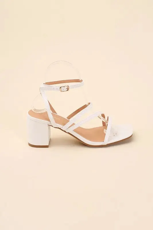 ALI-6 Strappy Low Heel