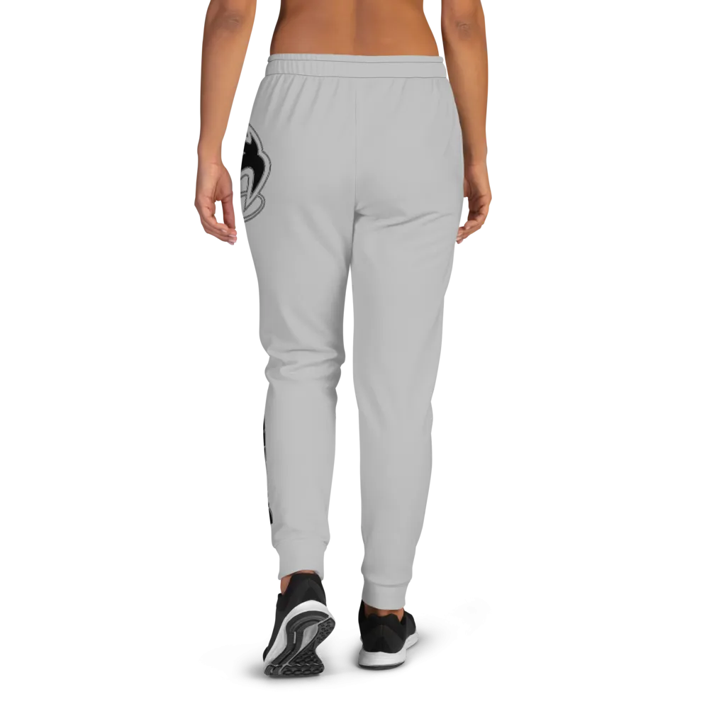 Athletic Apparatus Grey 2 Black Logo Women's Joggers