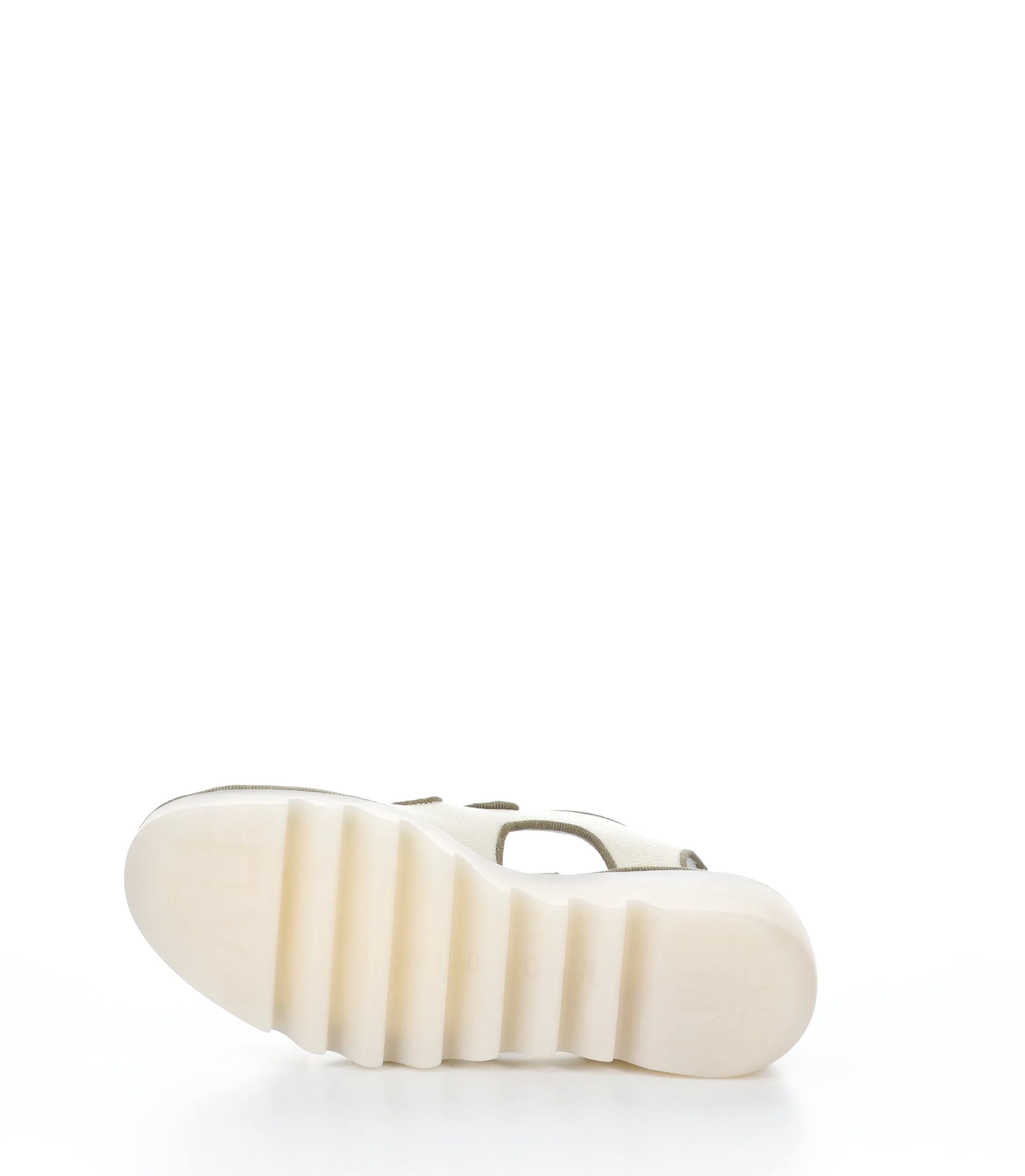 BARA355FLY OFF WHITE Wedge Sandals|BARA355FLY Chaussures �� Bout Rond in Blanc