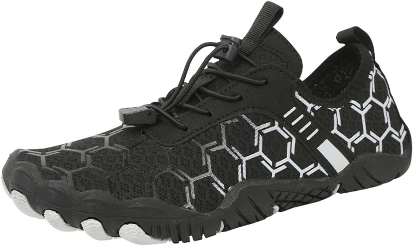 Footwear Barefoot Shoes Womens Mens Quick Dry Healthy Non-Slip Baresteps Athletic Wide Toe Running Water with Drainage Holes Hike Pro Box Hiking Walking Breathable Lightweight Unisex