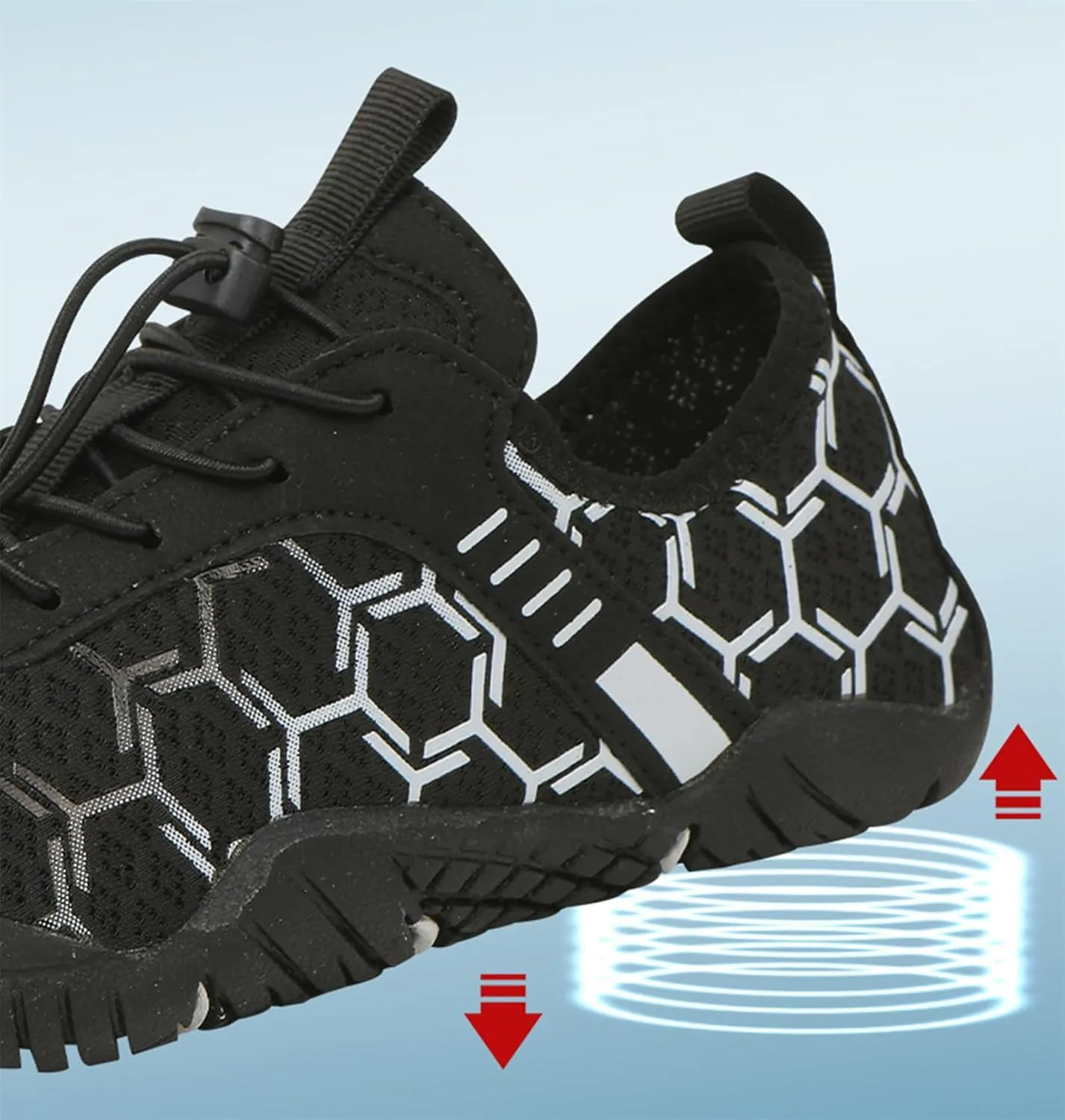 Footwear Barefoot Shoes Womens Mens Quick Dry Healthy Non-Slip Baresteps Athletic Wide Toe Running Water with Drainage Holes Hike Pro Box Hiking Walking Breathable Lightweight Unisex