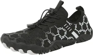 Footwear Barefoot Shoes Womens Mens Quick Dry Healthy Non-Slip Baresteps Athletic Wide Toe Running Water with Drainage Holes Hike Pro Box Hiking Walking Breathable Lightweight Unisex