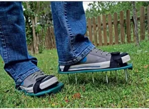 Garden Lawn Aerator Spike Shoes