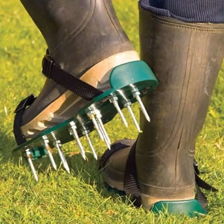 Garden Lawn Aerator Spike Shoes