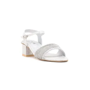 Girls Silver Fancy Sandal KD7490