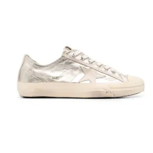 Golden Goose - V-Star 2 Laminated - PLATINUM/SEEDPEARL