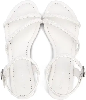 Greatonu Womens Flat Sandals Slip On Summer Gladiator Open Toe Braided Slingback Shoes