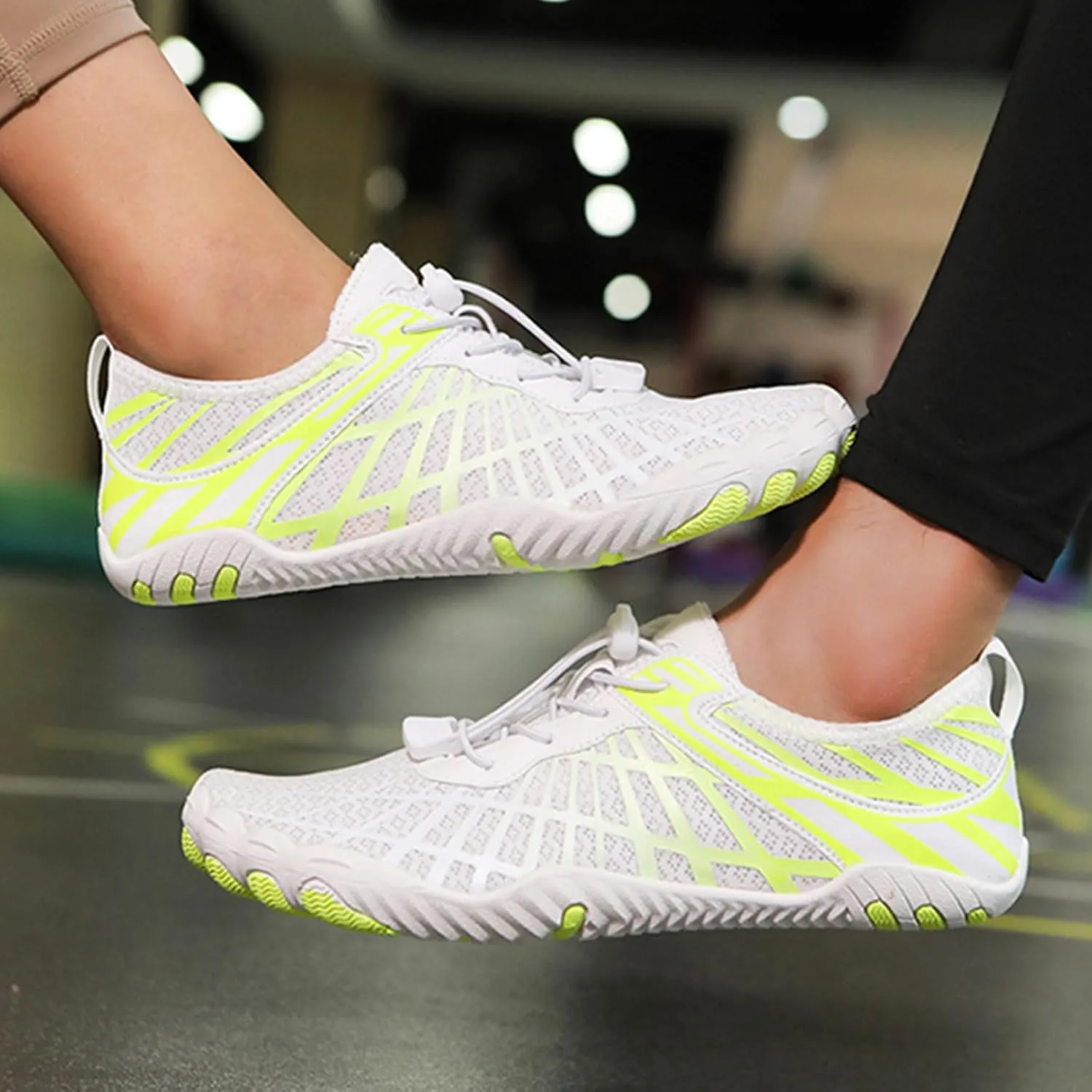Hike Barefoot Shoes Women Men Healthy & Non-Slip Quick Dry Wide Toe Athletic Footwear Running Hiking Pool Beach Water Shoes Breathable Lightweight Walking Sneakers Unisex