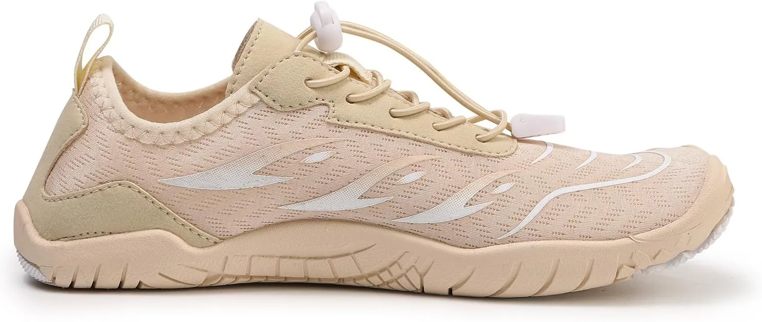 Hike Barefoot Water Shoes for Women Men Footwear Quick Dry Wide Toe Box Pro Beach Swim Athletic Sports Shoes Non-Slip Aqua Shoe Pool Hiking Walking Diving Surfing Breathable Hiking Footwear