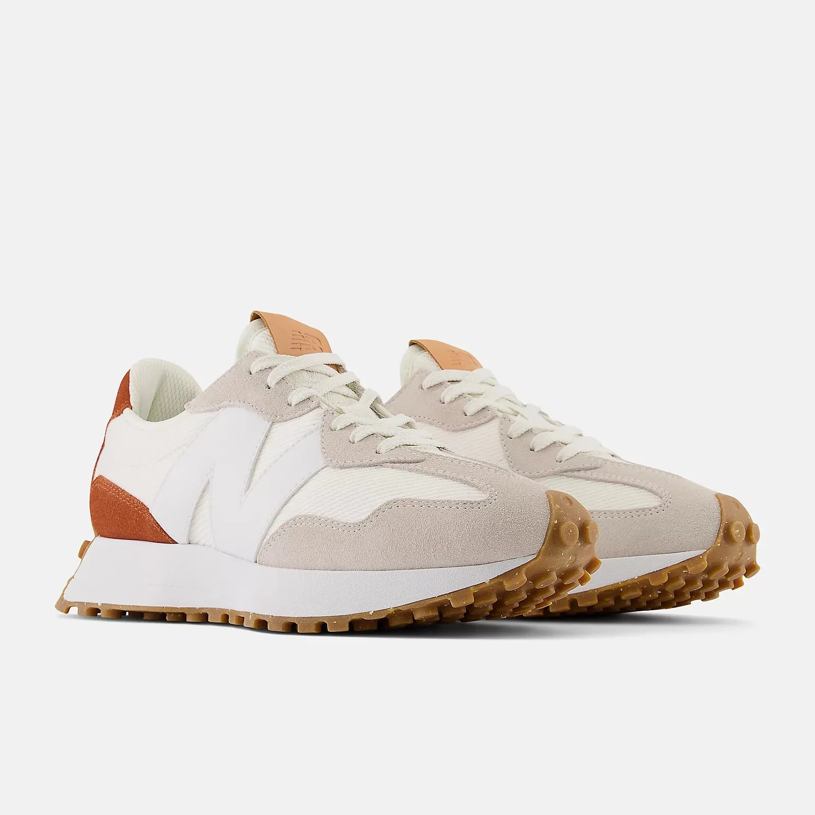 New Balance - 327 White/Brown
