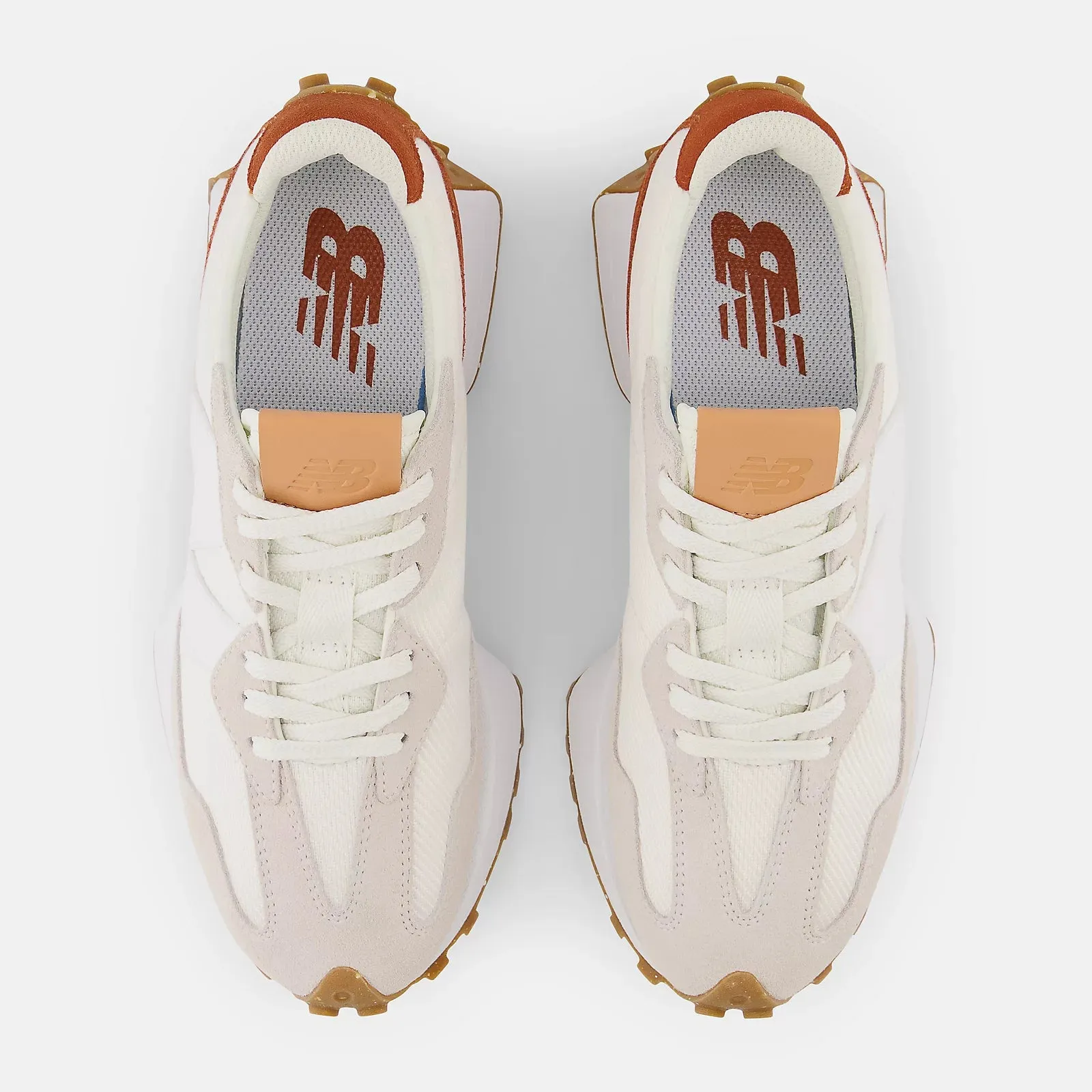 New Balance - 327 White/Brown