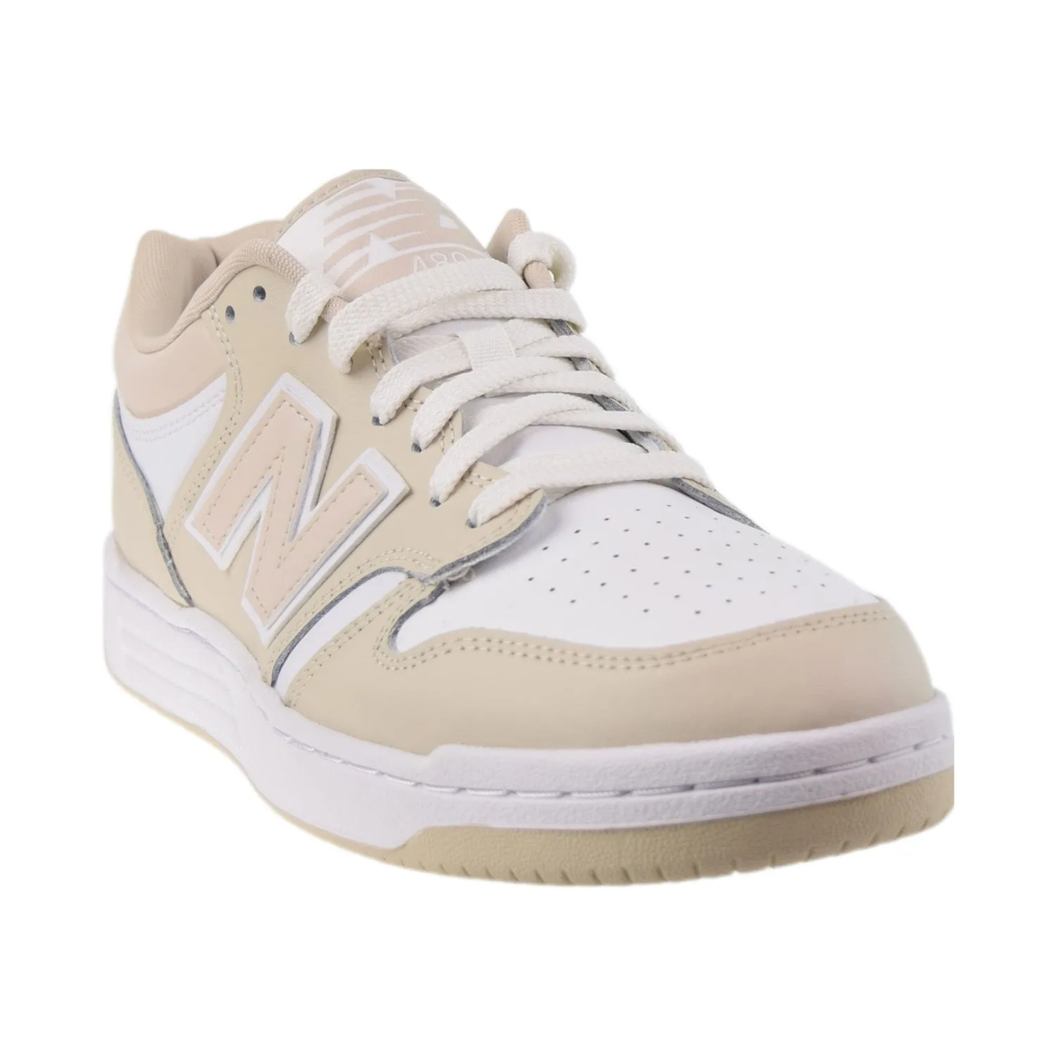 New Balance BB480 Men's Shoes Grey-White