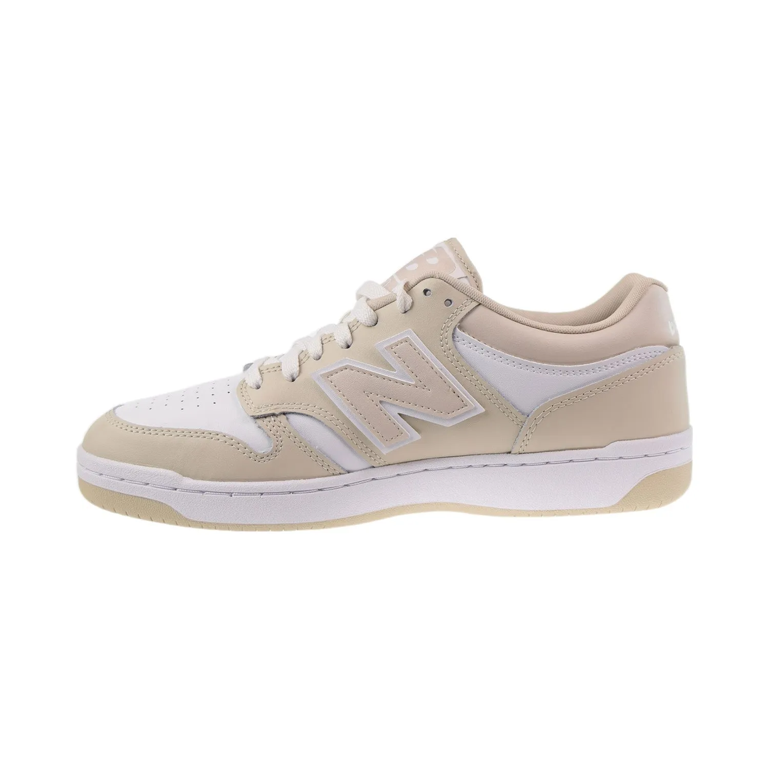 New Balance BB480 Men's Shoes Grey-White