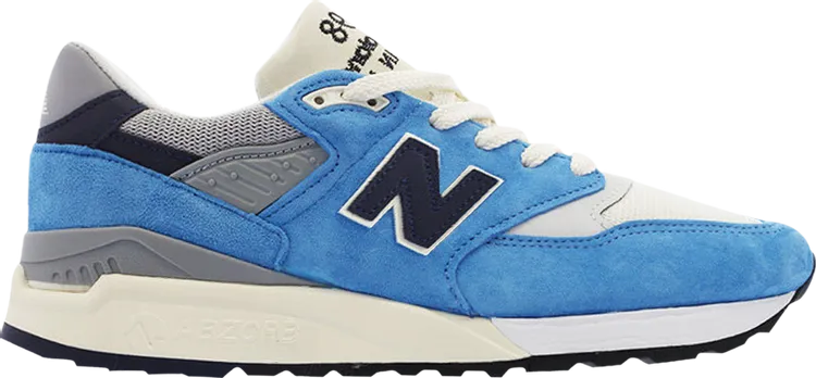 New Balance Jrew x 998 'Light Blue' sneakers, blue