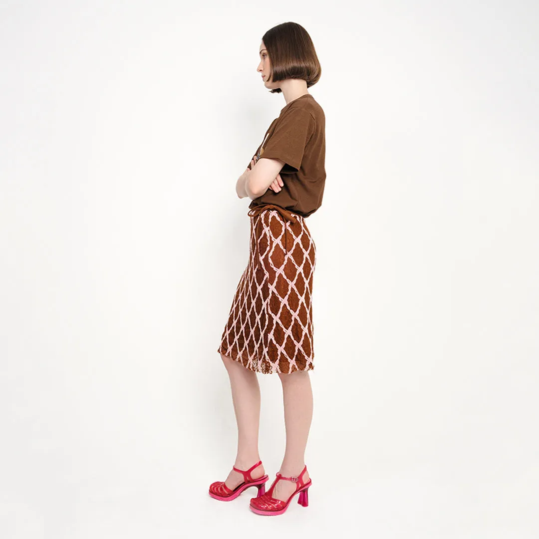 RICE & SHINE TEE - BROWN