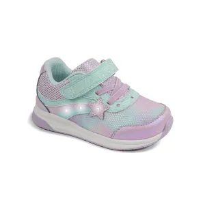 Stride Rite SR Starlight | Aqua Little Kids Light-Up Sneakers