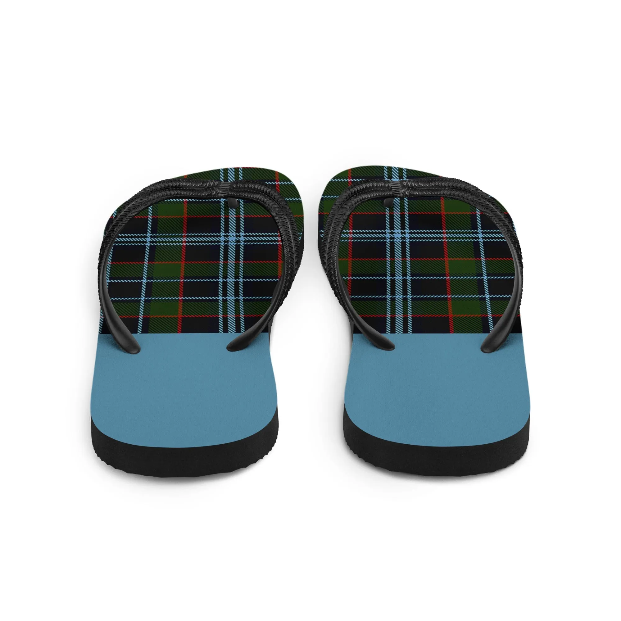 Tartan Blues Flip-Flops