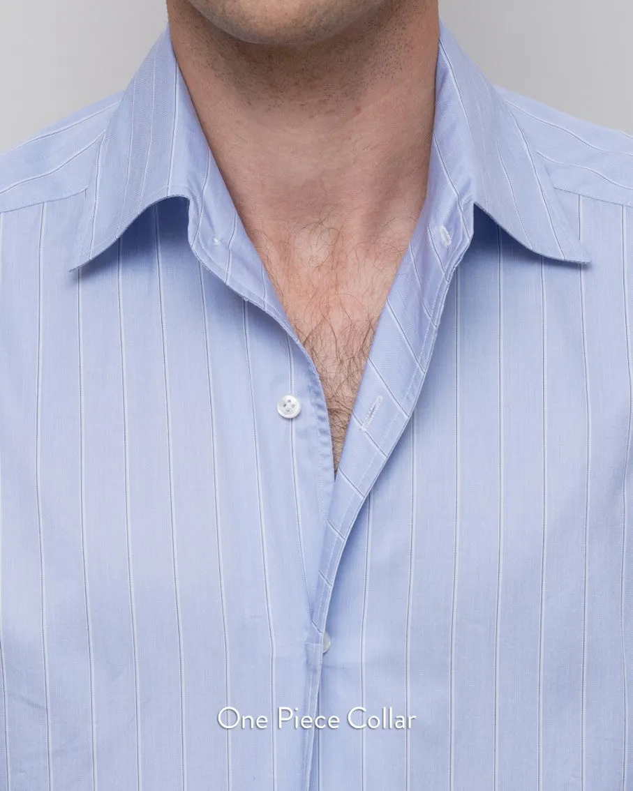 Thomas Mason Sky Blue Premium Oxford Cloth