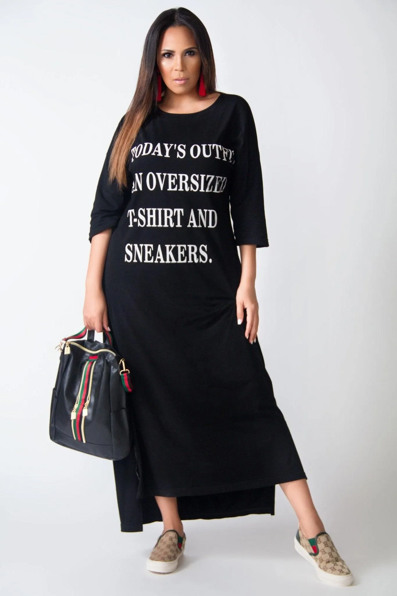 Today's Outfit Casual Maxi Dress  