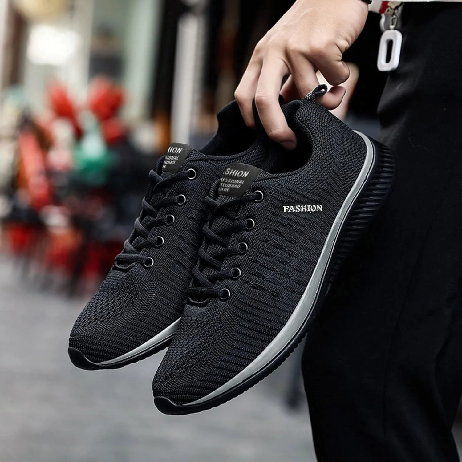 Women's Lace Up Road Running Shoes Wide Athletic Tennis Slip On Shoes Women Jogging Casual Dress Shoes White Platform Sneakers Slip On Tennis Shoe Cross Trainer Shoe