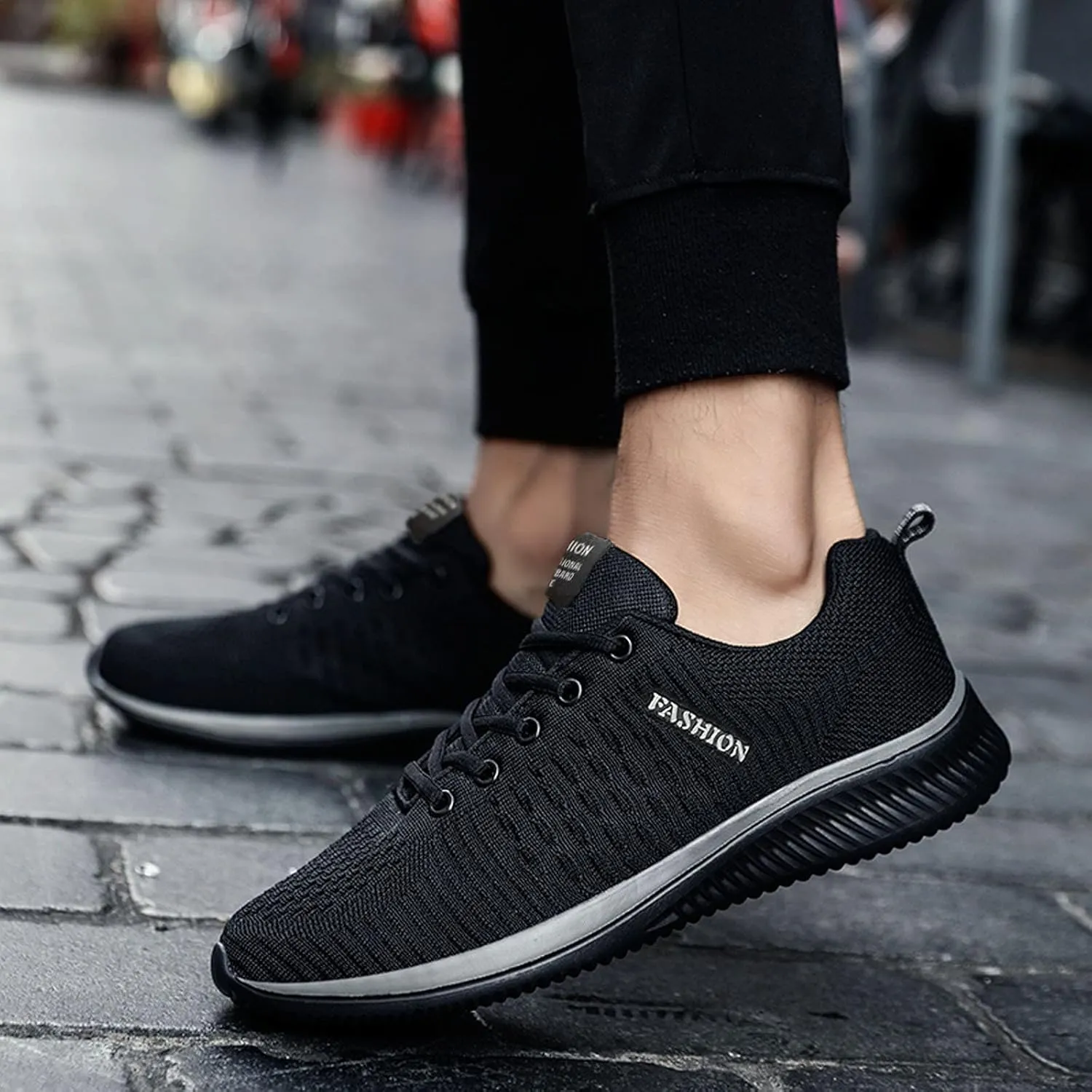 Women's Lace Up Road Running Shoes Wide Athletic Tennis Slip On Shoes Women Jogging Casual Dress Shoes White Platform Sneakers Slip On Tennis Shoe Cross Trainer Shoe