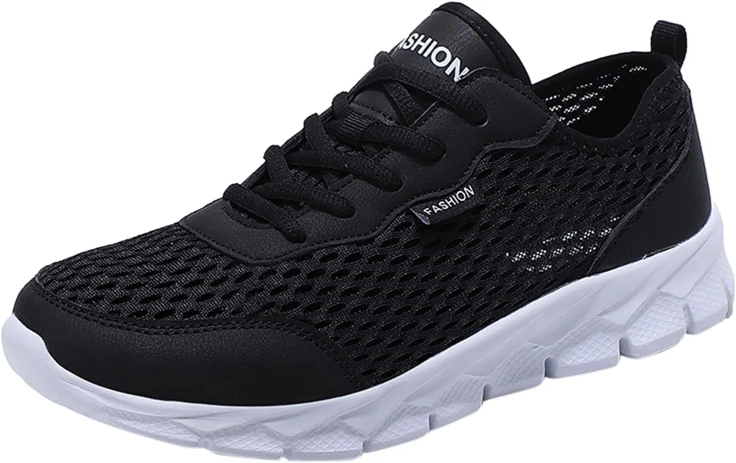 Women's Rhinestone Mesh Slip On Walking Shoes Fashion Breathable Walking Shoes Women Slip On Casual Black Shoes Dress Sneakers Black Tennis Shoe Cross Trainer Shoe