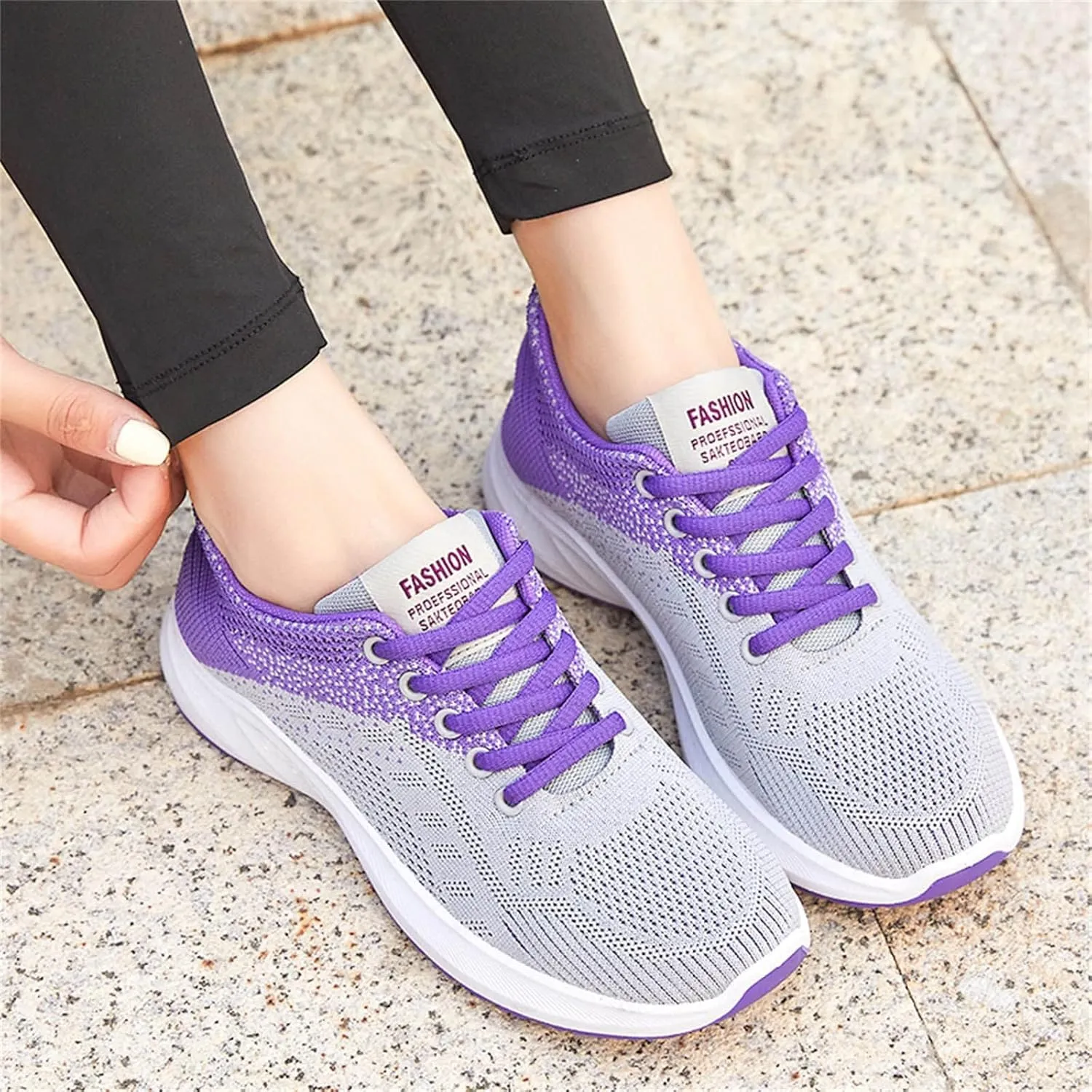 Women's Sneakers Athletic Sport Running Shoes Lace Up Mens Casual Shoes Slip On Men's Shoes Casual Black Platform Sneaker Tennis Shoe Cross Trainer Shoe