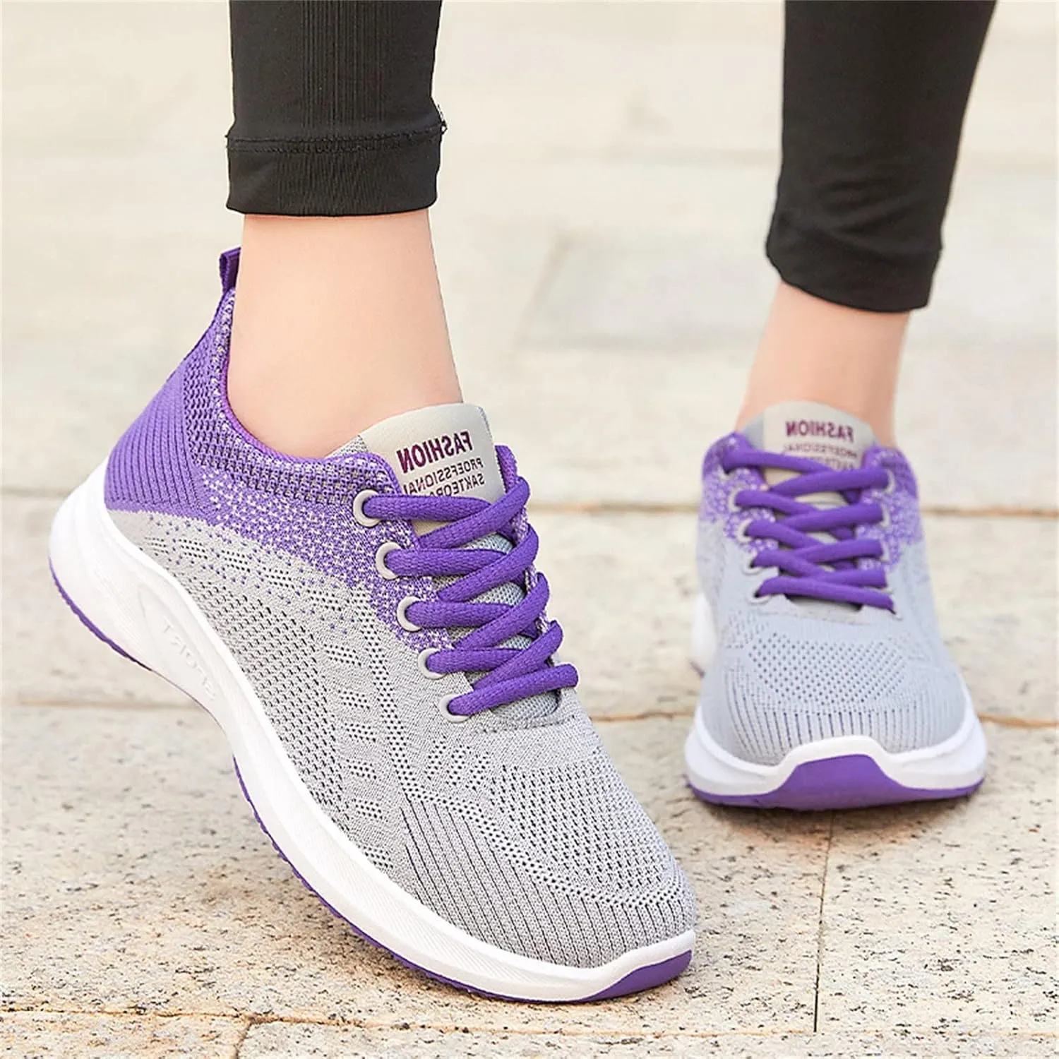 Women's Sneakers Athletic Sport Running Shoes Lace Up Mens Casual Shoes Slip On Men's Shoes Casual Black Platform Sneaker Tennis Shoe Cross Trainer Shoe